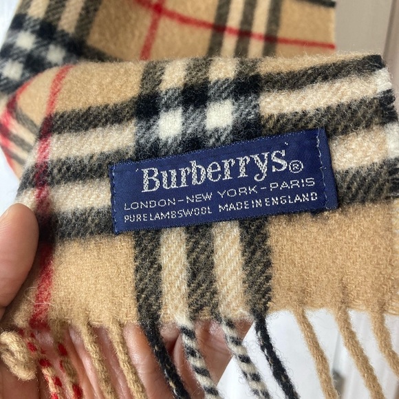 Burberry pure lambswool plaid scarf - Picture 3 of 10